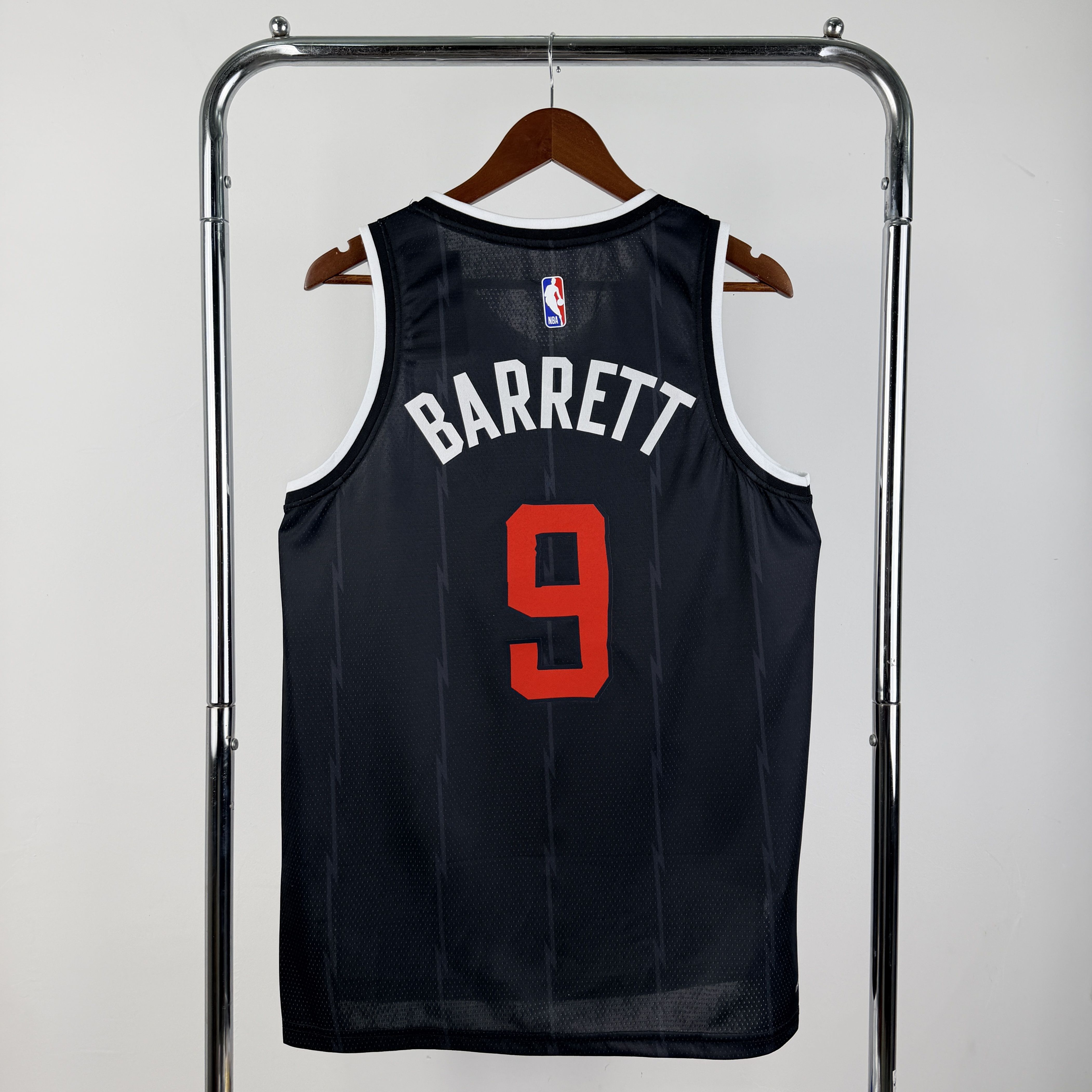 Men Toronto Raptors #9 Barrtt Black City Edition Season 2026 Nike NBA Jersey